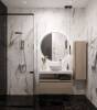 Столешница Armadi Art Flat 869-100-CLCT прямая Calacatta 1010x460x70 фото 2