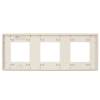 Рамка 3-постовая IEK Skandy SK-M32-G-K10 бежевый фото 2