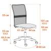 Кресло компьютерное Tetchair Start 20603 черный/серый фото 13