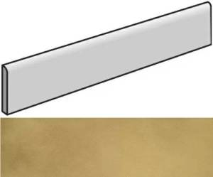 Плинтус Italon Continuum 610130005316 Brass Gold Battiscopa 7.2x80