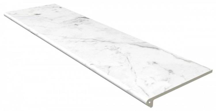 Ступень Gres De Aragon Marble 970180 Carrara Blanco Liso Peld. Red 120x30