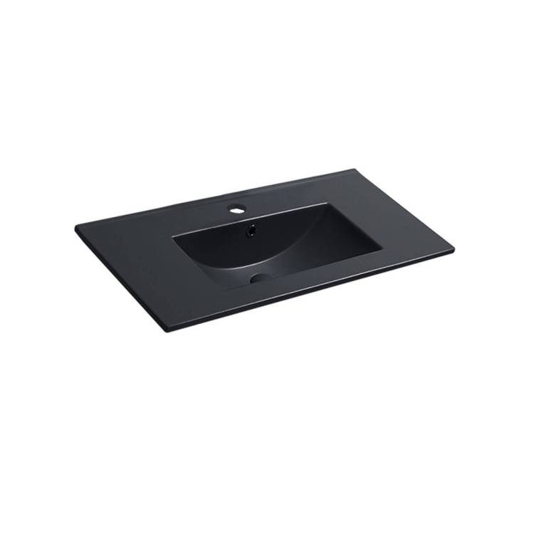 Раковина Vincea VBS-13980MB черный матовый 81.3x46.6