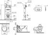 Комплект VitrA Normus 9773B003-7203 кнопка матовый хром фото 10