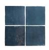 Керамическая плитка Dna Tiles Flash Bars 124416 Cobalt Glossy 13x13