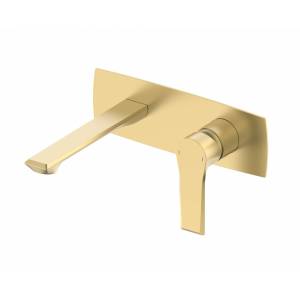 Смеситель для раковины Wonzon & Woghand Brilliant WW-88869079-BG встраиваемый, брашированное золото