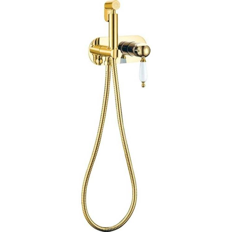 Гигиенический душ Boheme Imperiale 425 золотой, с внутренней частью