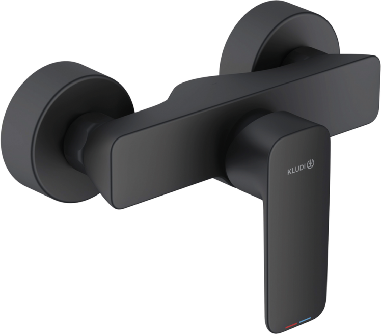 Смеситель для душа Kludi Pure&Style 408413975 черный матовый