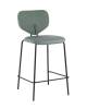 Стул полубарный Stool Group Masey B2339-H65 M8539+Curio-37 зеленый со светло-зеленой экокожей