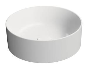 Раковина GSI Kube X 942609 белый матовый, 40x40