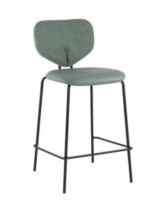Стул полубарный Stool Group Masey B2339-H65 M8539+Curio-37 зеленый со светло-зеленой экокожей