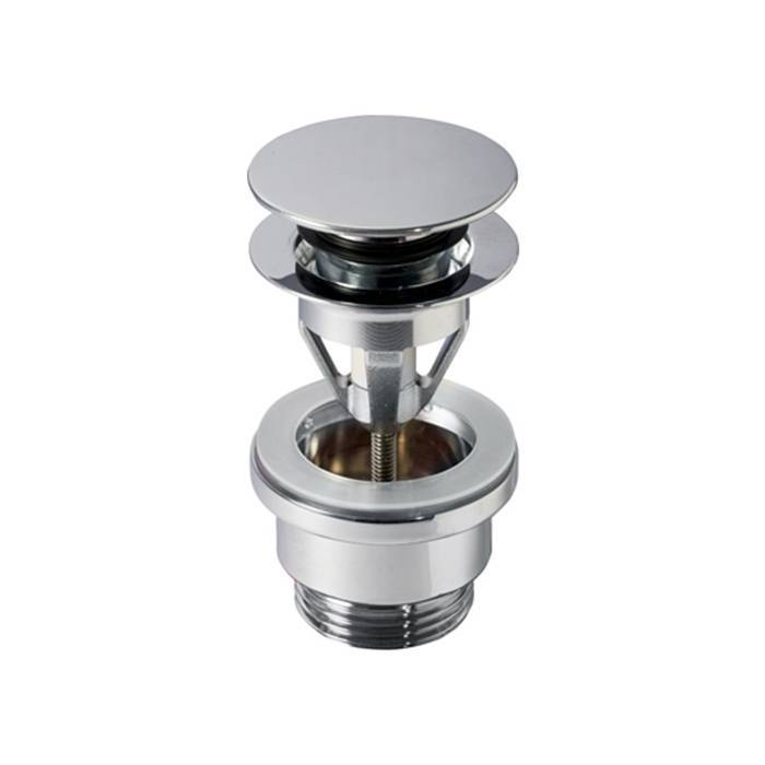Слив для раковины Catalano 9050310061 клик-клак, с переливом, хром