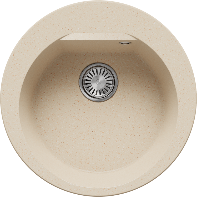 Кухонная мойка Polygran Atol ATOL-520 855526 Опал 52x52