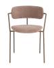 Стул Stool Group Дженни AV 469-Cl230-7006T букле бежевый каркас бежево-серый матовый фото 2