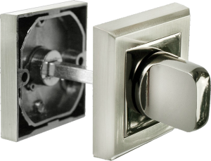 Сантехнический фиксатор Morelli MH-WC-S (квадратный) MH-WC-S SN/BN (Белый никель/черный никель)