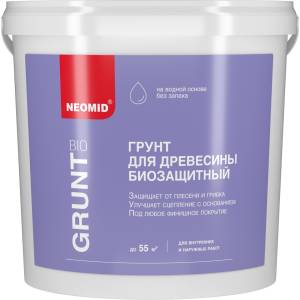 Универсальный деревозащитный акриловый грунт Neomid Bio Grunt 5 л