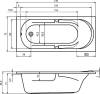 Акриловая ванна Riho Future 170x75 фото 4
