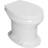 Унитаз Оскольская керамика Дачный 46901100002 с крышкой-сиденьем