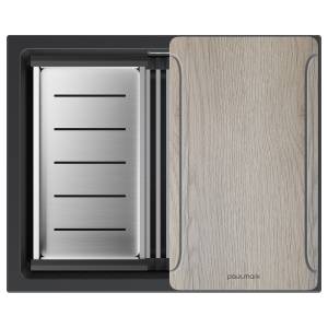 Мойка кухонная Paulmark Lumi-Multi Sink 55 Uni LU-MULTI 55-AN антрацит