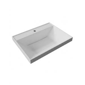 Раковина Uperwood Modern RModern60wg белая глянцевая, 60x45