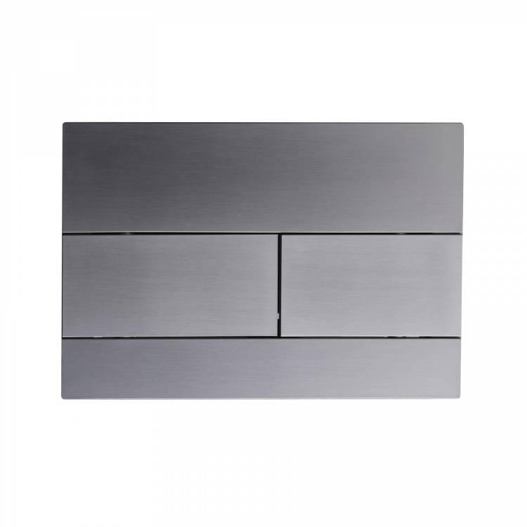 Кнопка смыва Wonzon & Woghand WW-IB235-BGM механическая, темный графит