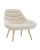 Кресло Stool Group Олби Страйпс QH-2805K 263-1 light beige белый