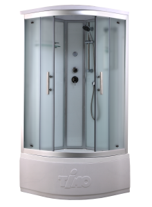 Душевая кабина Timo Standart Т-6600 Silver Fabric 100x100x220