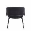 Кресло лаунж Stool Group Afrida Afra LCh Davis-Opium 99+69 Черный/Бордовый фото 4