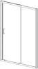 Душевая дверь в нишу Vincea Alpha VDS-3AL130MT 130 см, стекло текстурное, хром фото 3
