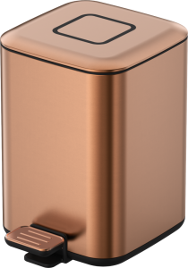 Мусорное ведро Boheme 10948-BRB Brushed Bronze