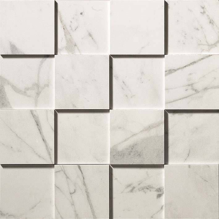 Декор Atlas Concorde Marvel Pro ADP6 Statuario Select Mosaico 3D 30x30