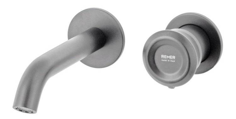 Смеситель для раковины Remer Element ET15PXV сталь