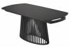Стол Woodville Desio 569438 керамика черный мрамор матовый pure black solid ceramic/черный 180(260)x90x76 фото 5