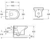 Комплект Унитаз подвесной Jacob Delafon Elite EDX114RU-00 безободковый + Инсталляция Grohe Rapid SL 38775001 4 в 1 с кнопкой смыва фото 7