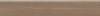 Плинтус Kerama Marazzi Альберони SG644020R/6BT коричневый матовый обрезной 60x9.5x0.9 фото 2