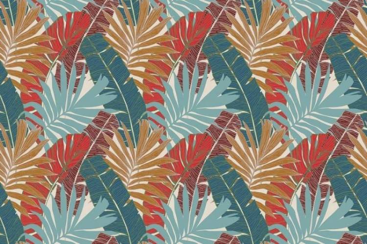 3D Фотообои Artegrafico «Лиственный калейдоскоп» TB-030 канвас