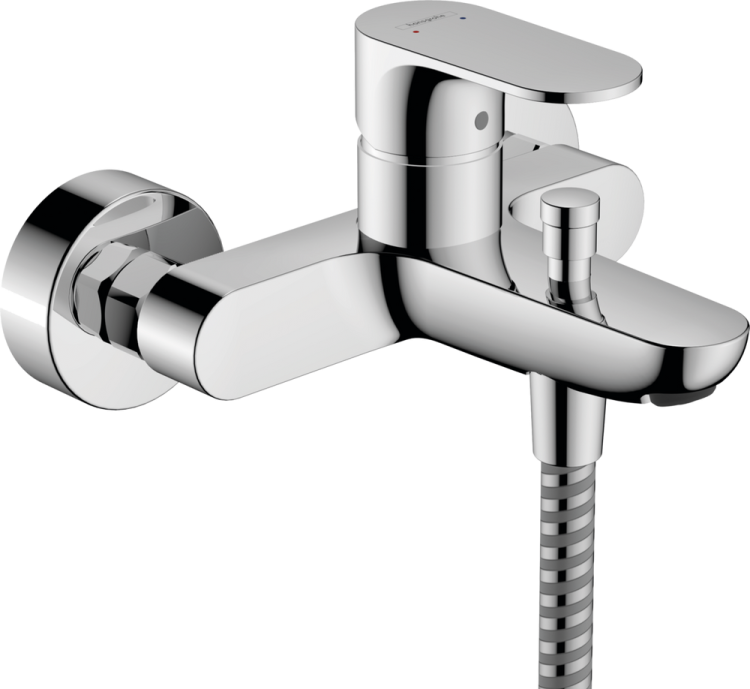 Смеситель для ванны с душем Hansgrohe Rebris S 72443000 хром