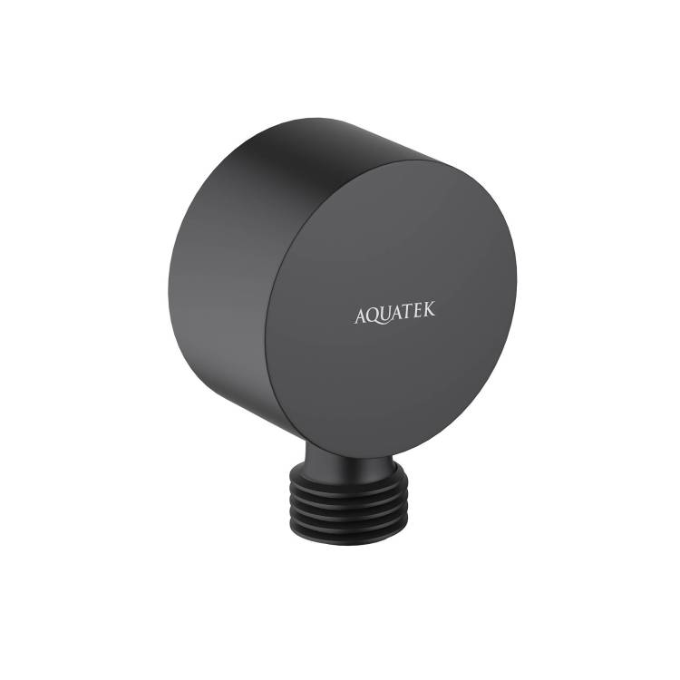 Шланговое подключение Aquatek AQ2457MB черный матовый