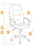 Кресло компьютерное Tetchair СН747 2229 черный фото 12