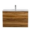 Тумба с раковиной BelBagno MARINO-CER-MINI-800-2C-SO-RR-P подвесная, Rovere Rustico, 51.6x81x40