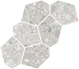 Мозаика VIVES CEPPO DI GRE Mosaico Aymaras Gris 39.5x24.2