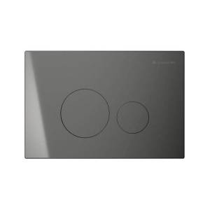 Кнопка смыва Aqueduto Circulo Novo CIR0245 оружейная сталь