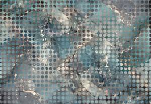 3D Фотообои Artegrafico «Малахитовая мозаика в зеленых тонах» IN-006 акварель