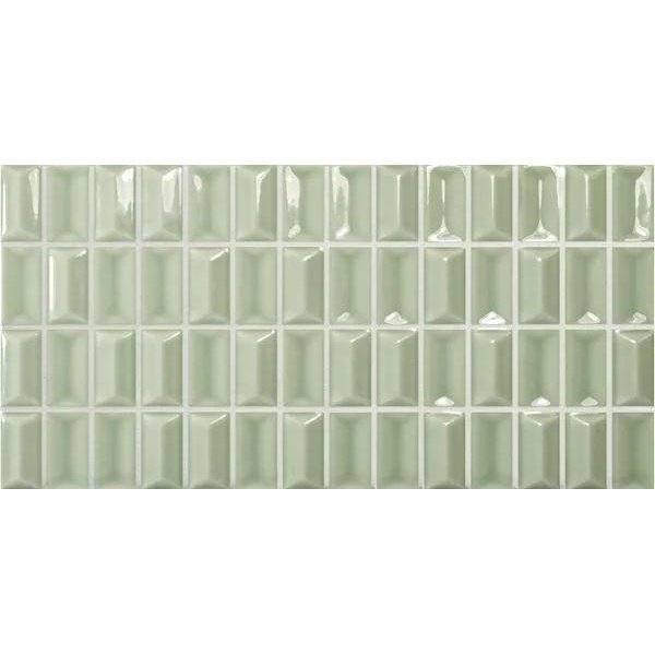 Керамическая плитка WOW 3D Bars 135541 Diamond Jade Gloss 12.5x25