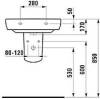 Полупьедестал Laufen Pro 8.1995.1.000.000.1 фото 3