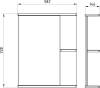 Мебель для ванной ASB-Mebel Орхидея 60 белая, северное дерево фото 8