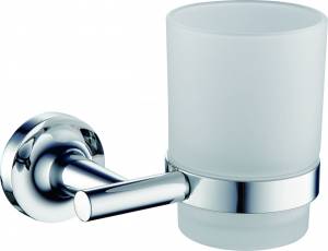 Стакан Wonzon & Woghand WW-6521 с держателем, хром