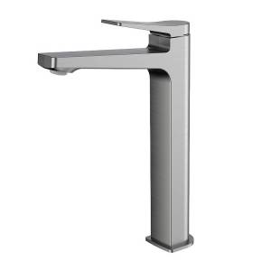 Смеситель для раковины Osgard Bretta Gun Grey 52113 вороненая сталь