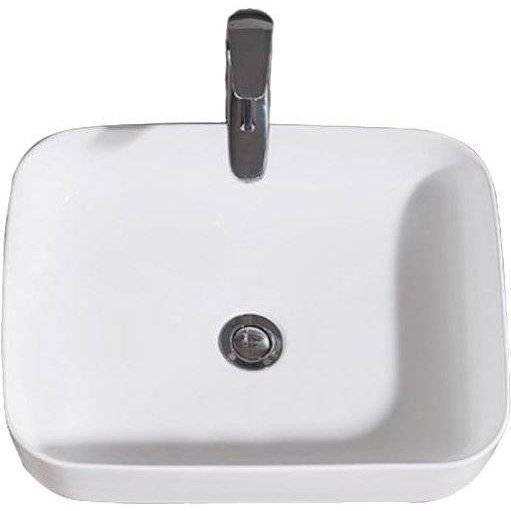 Раковина Bravat Source C22250W-ENG накладная, 50 см