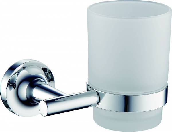 Стакан Wonzon & Woghand WW-6521 с держателем, хром