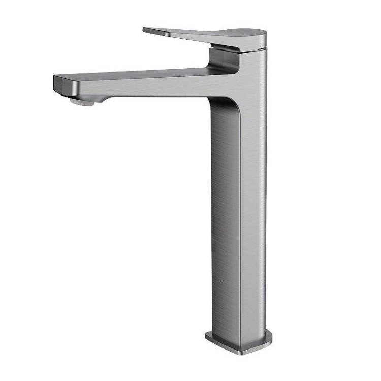 Смеситель для раковины Osgard Bretta Gun Grey 52113 вороненая сталь